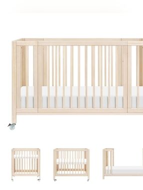 Babyletto Rolli 9-in-1 Convertible All-Stages® Bassinet to Full-Size Crib